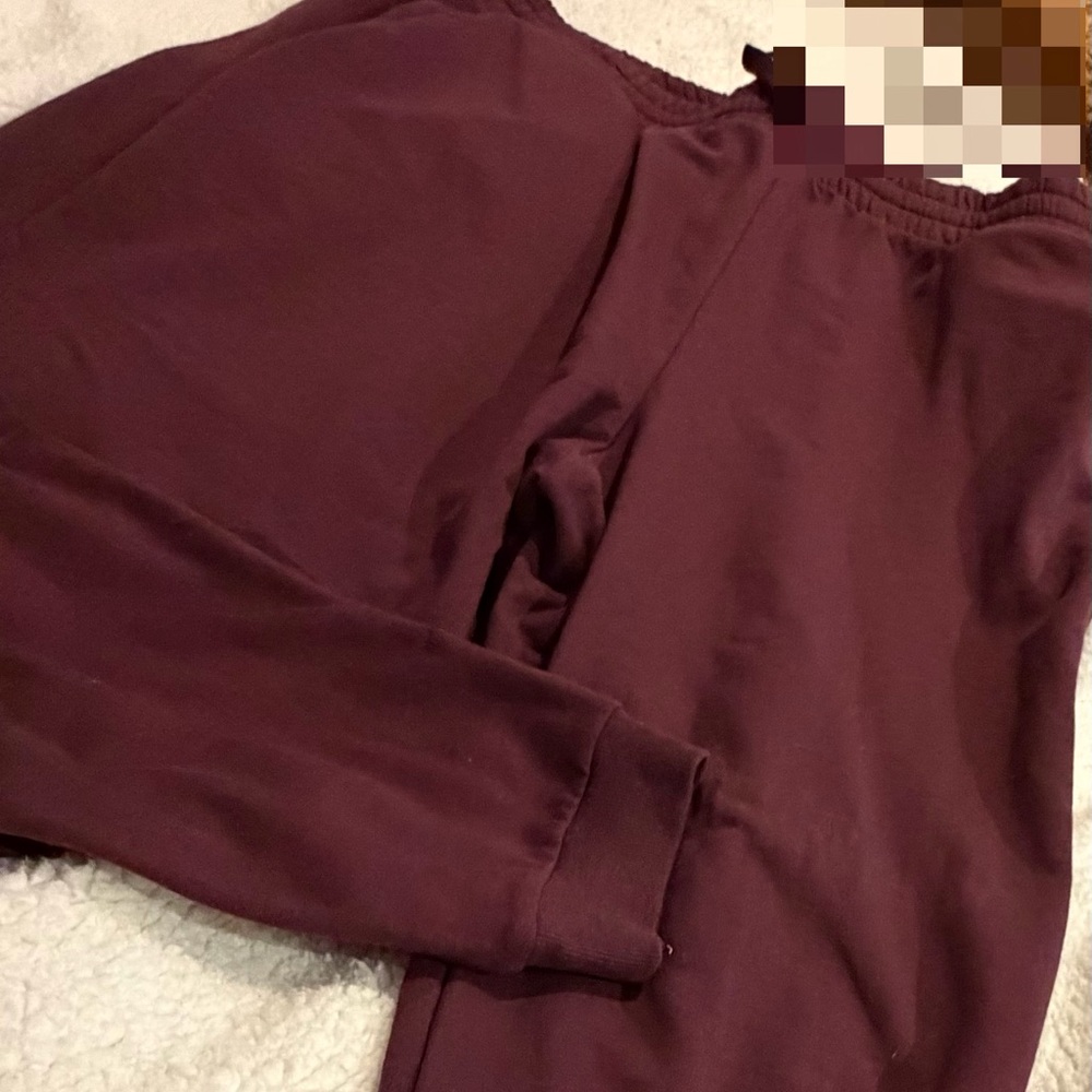 Torrid Burgundy Track Pants